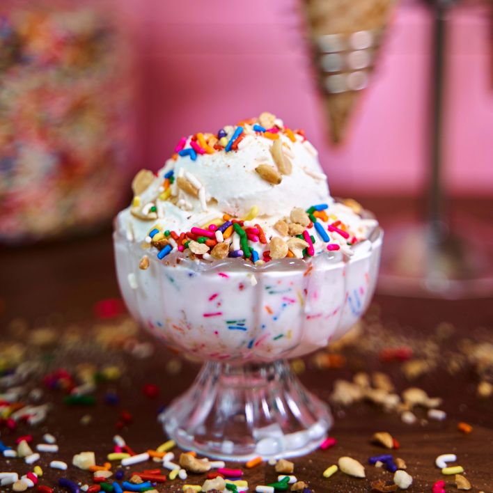 ice cream sundae bar