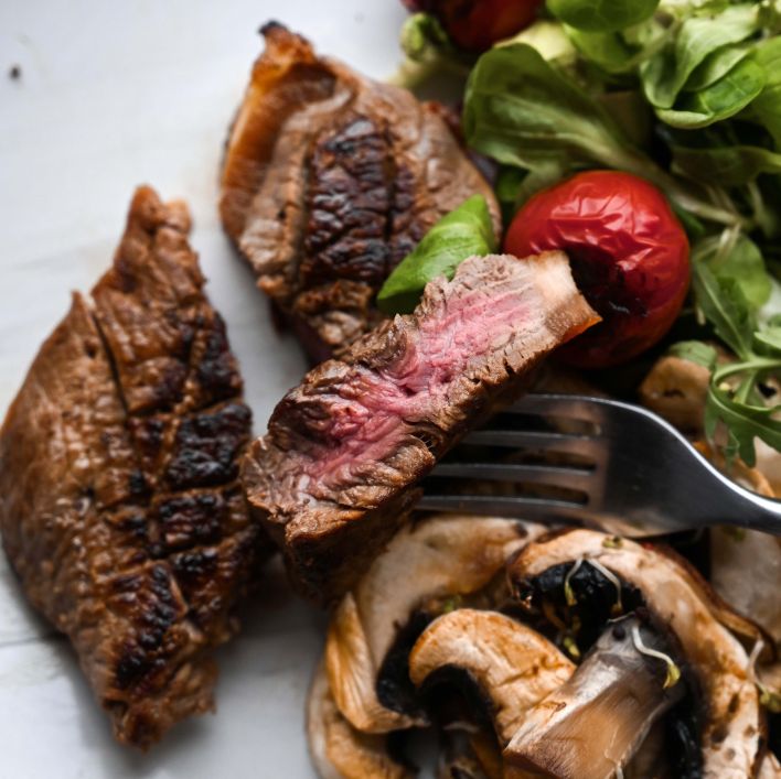 marinated grilled savory steak tips