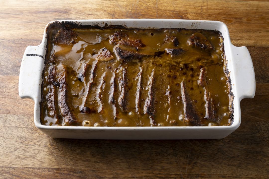 Slow cooked brisket, homemade gravy