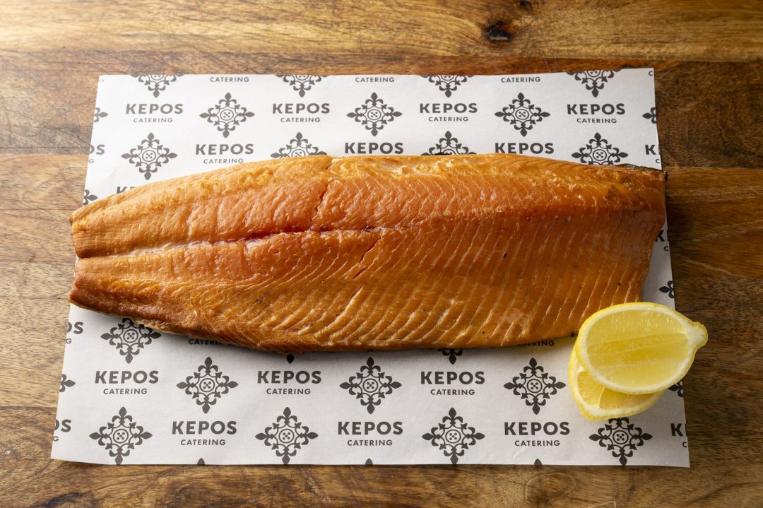 Side of hot-smoked salmon*