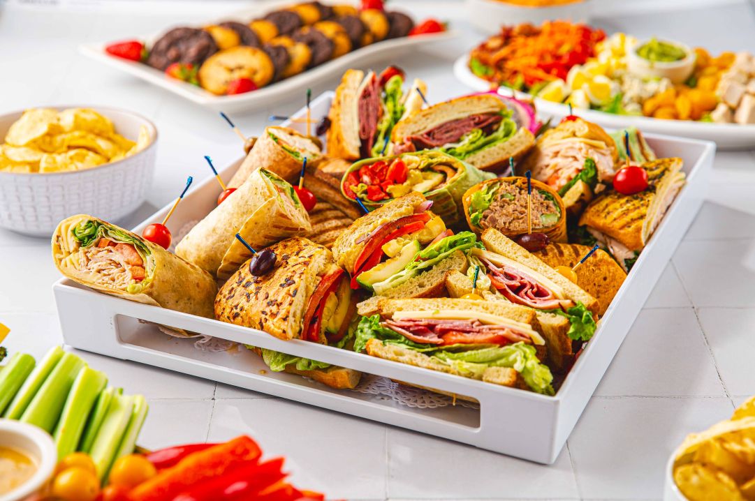 classic sandwich buffet
