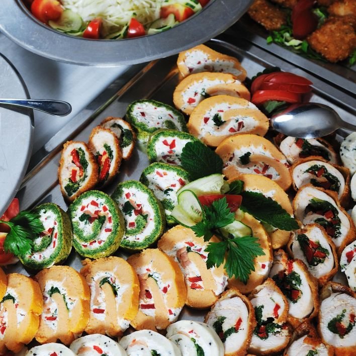 mini pinwheels: chef’s selection