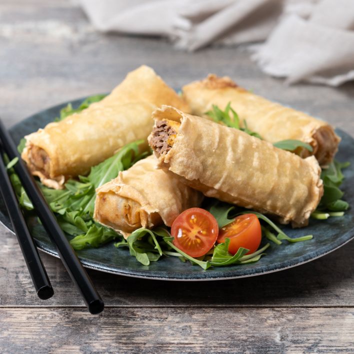 philly cheesesteak egg rolls