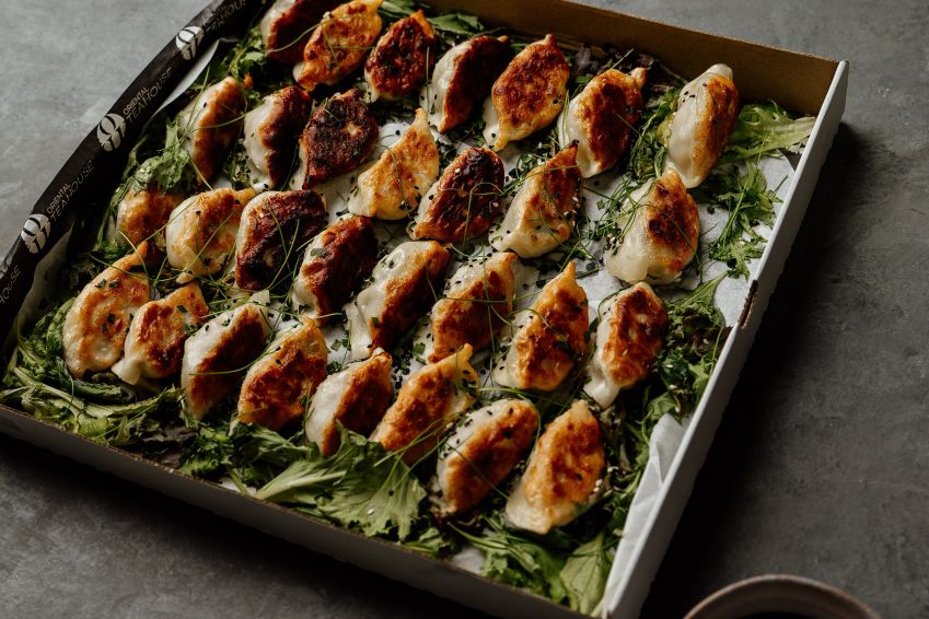 Pan Fried Pork & Chive Dumplings Box