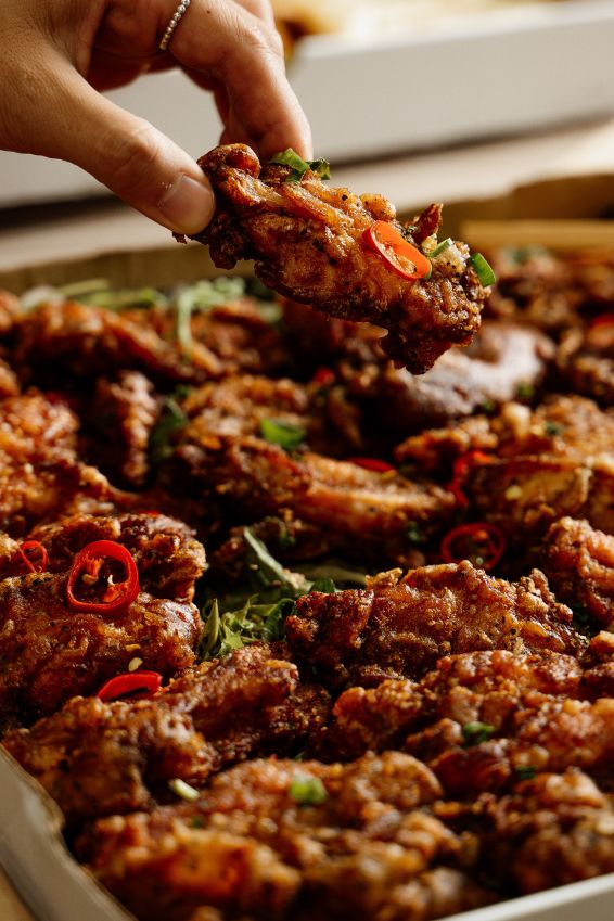 Fried Chicken Ribs Box