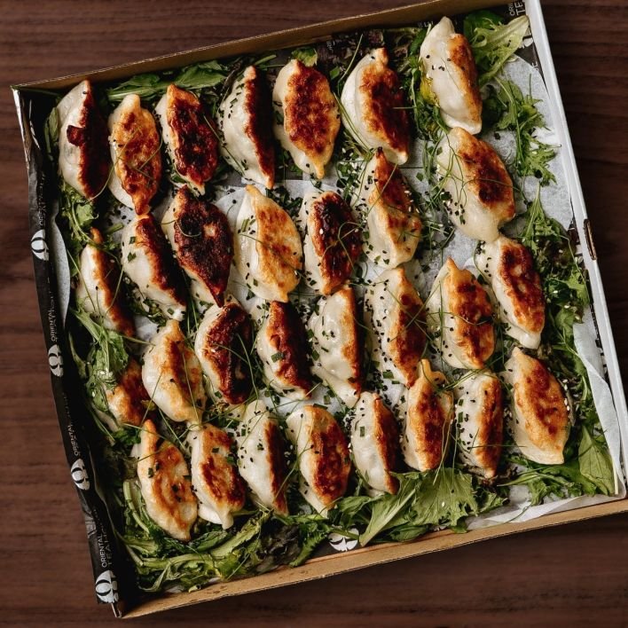 Pan Fried Pork & Chive Dumplings Box
