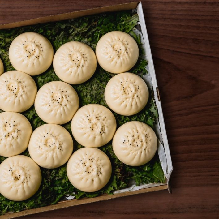 Veggie Buns with Shiitake & Bok Choy Box