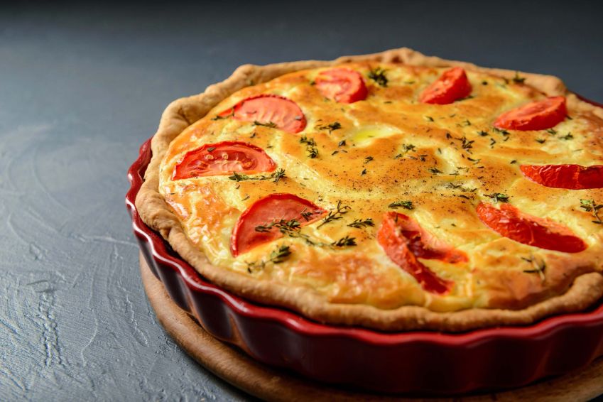 individual size quiche