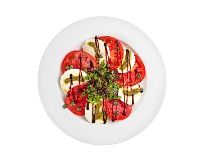 tomato and mozzarella salad