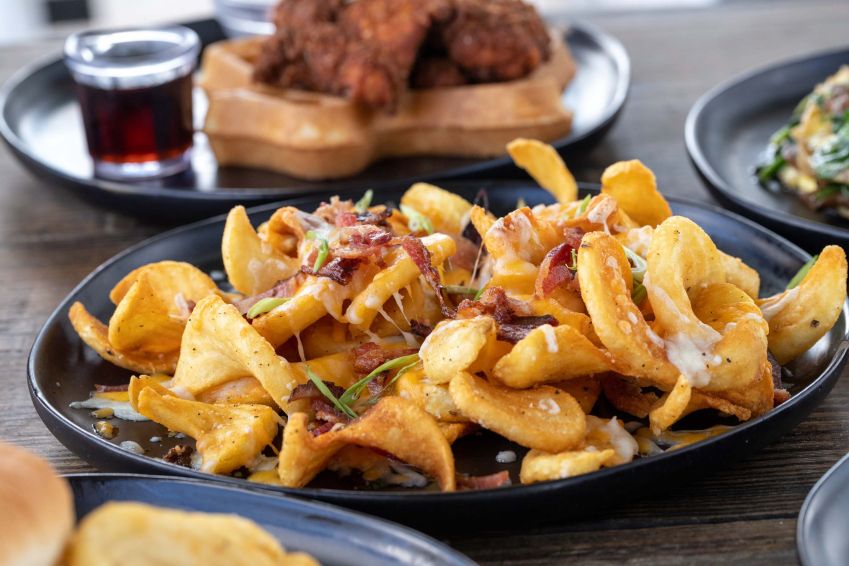 crispy potato bar
