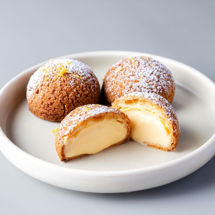 Yuzu Cream Puff 