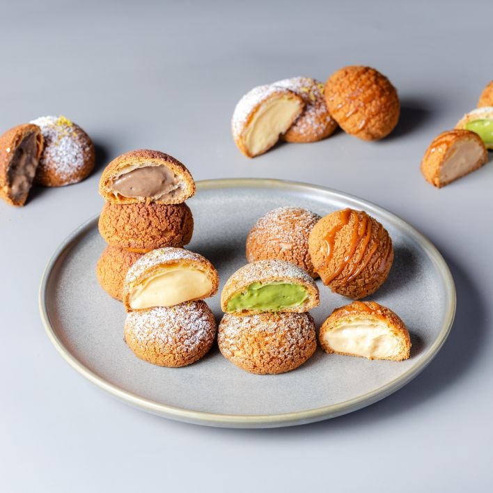 Yuzu Cream Puff 